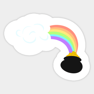 Pot of gold Sticker